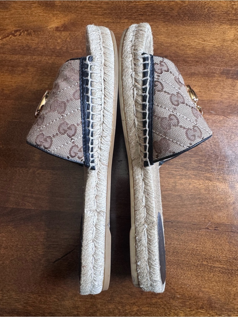 Gucci Espadrille Slides - Picture 5 of 11